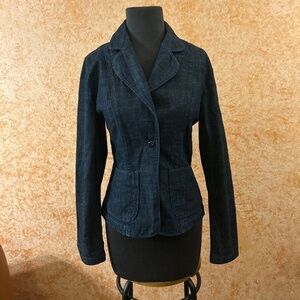 🌿SALE🌿LUCKY BRAND Denim Blazer size Small